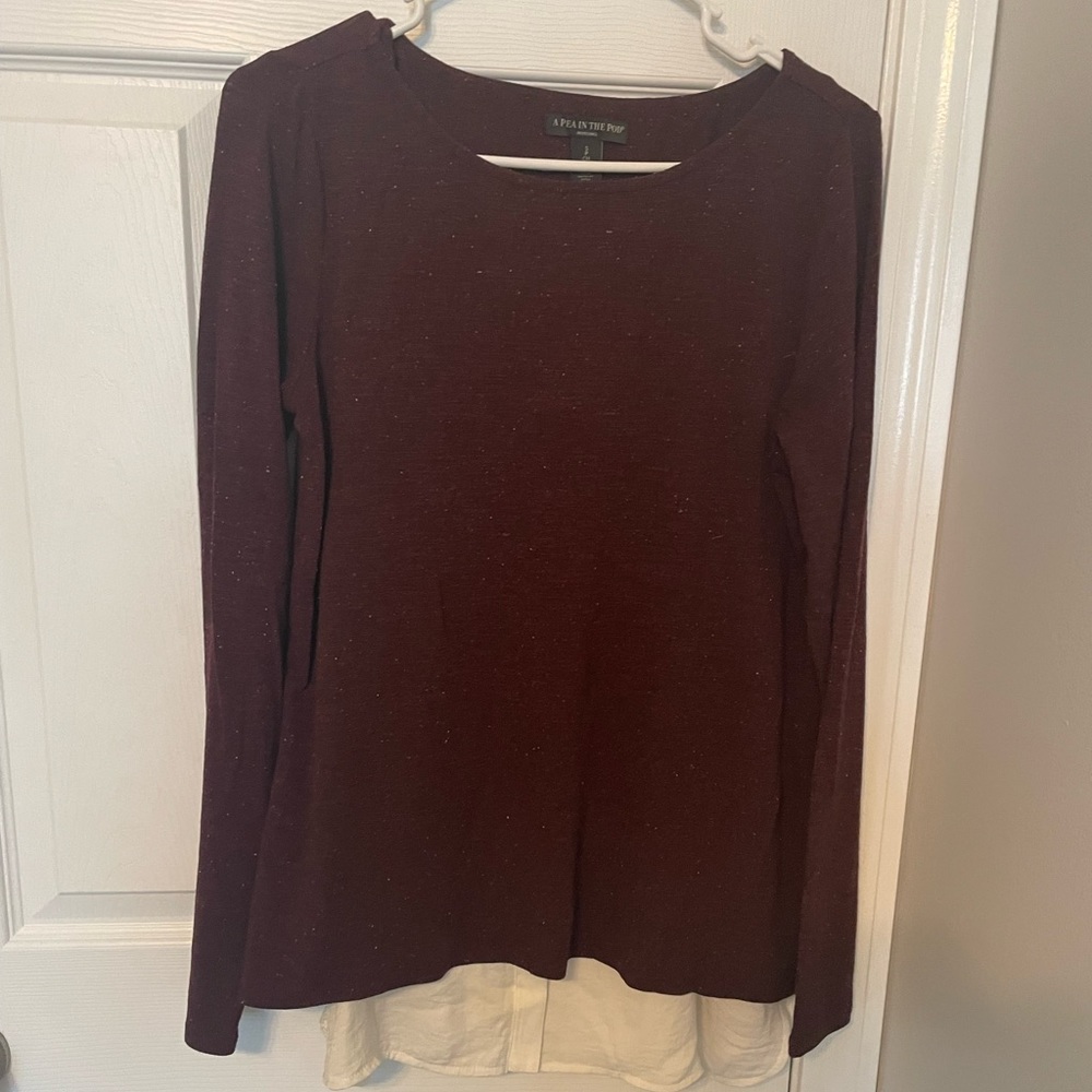 Beautiful, comfortable and elegant nursing top.